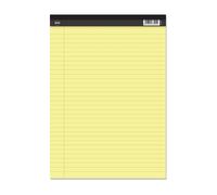 Rhino A4 Perforated Legal Pad 100 Page Feint Ruled 8mm With Margin (Pack 10) - RPY4FM-0