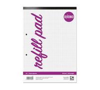 Rhino A4 Refill Pad 160 Page 5mm Squared (Pack 6) - HAQ-6
