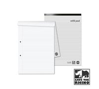 RHINO A4 Refill Pad 160 Pages 8mm Lined with Margin