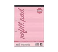 Rhino SP Refill PD A4 – 8mm Ruled with Margin for Dyslexia & SEN – Pink