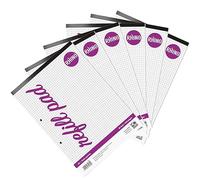 Rhino A4 Refill Pad 160 Page 5mm Squared (Pack 6) - HAQ-6