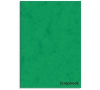 Rhino A4+ Scrapbook, 24 Page / 13 x 9in, 1 Pack, Black Sugar Paper, Photo Album Book with Sturdy Cover