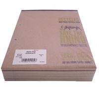 Rhino Recycled Refill Pad 160 Pages 8mm Ruled with Margin A4 (Pack of 5) RH4FMR