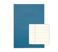 Rhino A4 Special Exercise Book - 48 Pages, 12mm Ruled, Light Blue Cover - Pack of 10