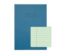 Rhino A4 Special Exercise Book 48 Page Ruled F8M Light Blue with Tinte