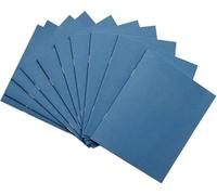 Rhino A5+ Exercise Books, 80-Page / 7mm Squared Paper Notebook, 10-Pack, 9 x 7 Writing Book, Office & School Stationery Supplies, Light Blue