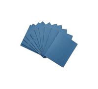 Rhino A5+ Exercise Books, 80-Page / 6mm Lined with Margin Paper Notebook, 100-Pack, 9 x 7 Writing Book, Office & School Stationery Supplies, Light Blue