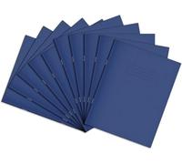 Rhino 9 x 7 Exercise Book 80 Page, Dark Blue, Blank (Pack 100)