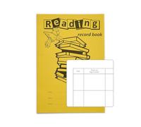 Rhino A5 Reading Record Book, 40-Page / 1-Pack, Reading Journal & Diary, School Stationery Supplies