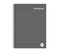 RHINO A5 Tw H/Back N/Bk 160 Pg 8mm Ruled