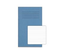 Rhino A6+ Exercise Book 48 Page Ruled 7mm Feint Lines F7 Light Blue (P