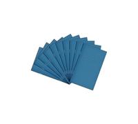 Rhino A6+ Exercise Books, 48-Page / 7mm Lined Paper Notebook, 100-Pack, Writing Book, Office & School Stationery Supplies, Light Blue