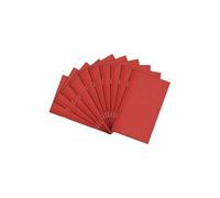 Rhino A6+ Exercise Books, 48-Page / 7mm Lined Paper Notebook, 100-Pack, Writing Book, Office & School Stationery Supplies, Red