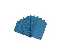 Rhino Stationery Vocabulary Exercise Book | A6+ | 48 Page | 7mm Lined With Centred Margin | Light Blue | Learning Resources | Pack of 10