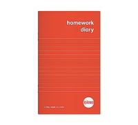 RHINO A6+ Homework Diary, 84 Page / 1 Pack, 6 Day Week Academic Planner, Study & School Supplies