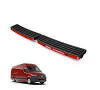 Rhino AccessStep for Mercedes Sprinter 2018+ - Van Rear Safety Access Step - With Reverse Sensors (Black) - [SS205BR]