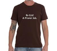 Rhino and Mugsy by ECK A Proper Job - Mens T Shirt from (Brown, X-Large)