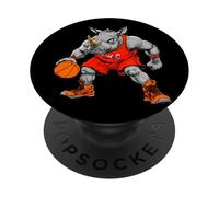Rhino Basketball Rhino PopSockets Adhesive PopGrip