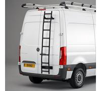 Rhino Black Van Ladder For The Citroen Dispatch (2016+) Heavy Duty Anti-Slip Steps (With Fixing Kit)