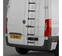 Rhino Black Van Ladder for the VW Crafter (2017+) Heavy Duty Anti-slip Steps (With Fixing Kit)