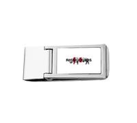Rhino Body Separation Art Deco Fashion Slim Money Clip Stainless Holder Pocket Wallet