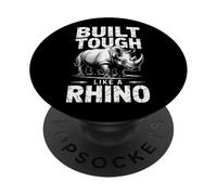 Rhino Build Tough Like A Rhino Animal PopSockets Adhesive PopGrip