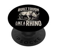 Rhino Build Tough Like A Rhino Animal PopSockets Adhesive PopGrip