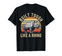 Rhino Built Tough Like A Rhino Value Graphic T-Shirt