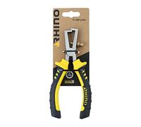 RHINO Cable Stripper Manual Wire Stripper 160 mm Made of High Quality Steel Ergonomic Handle Length 160 mm High Quality