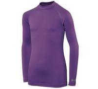 Rhino Childrens Boys Long Sleeve Thermal Underwear Base Layer Vest Top (XSY) (Purple)