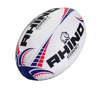 Rhino Comet Rugby Ball Match WHITE S5
