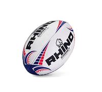Rhino Comet Rugby Ball Match WHITE S5