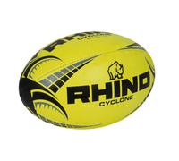 Rhino Cyclone Rugby Ball Fluorescent Yellow 5