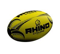 Rhino Cyclone Training Rugby Ball Yellow 5
