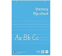 Rhino Education Literacy Flipchart Pad Ruled A1 30 Leaf Pack of 5