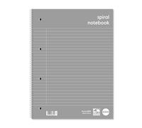 RHINO A4+ Spiral Notebook 140 Pages 8mm Lined with Margin