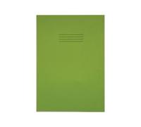 Rhino Exercise Book - 8mm Ruled with Margin - 80 Pages A4+ Light Green - Pack of 50 - VDU080-238-6