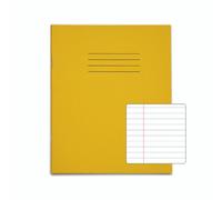 Rhino Exercise Book 48 Page 8x6.5 Yellow (Pack of 100) VAA114-2