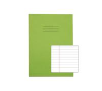 Rhino Exbook 64P F8M Ltgreen A4 PK50