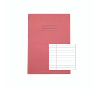Rhino Exercise Book 80 Page F8M A4 Pink (Pack of 50) VEX668-115-6