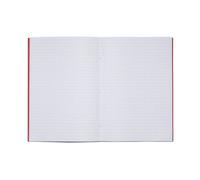 Rhino A4+ Exercise Books 80 Page S10 Red (Pack of 50) VDU080-301-8