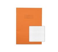 Rhino Exercise Book 80 Page S5 A4 Orange (Pack of 50) VEX668-525-6