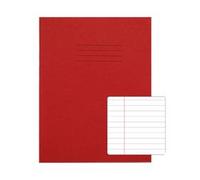 Rhino Exercise Book 8mm Ruled 80 Pages 9x7 Red (Pack of 100) VC46631