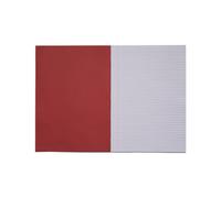 Rhino Exercise Book 8mm Ruled With Margin 80 Pages A4+ Red