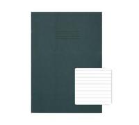 Rhino Exercise Book 8mm Ruled A4 Plus Dark Green (Pack Of 50)