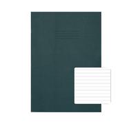 Rhino Exercise Book 8mm Ruled A4 Plus Dark Green (Pack of 50) VC08724