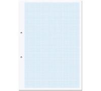 Rhino Exercise Book A4 Graph Stapled Side Bound Manila Soft Cover White Pack of 5