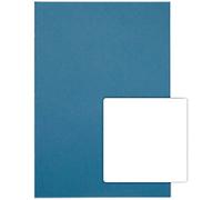 Rhino Exercise Book A4 Plain Stapled Side Bound Manila Soft Cover White 32 Pages Pack of 100