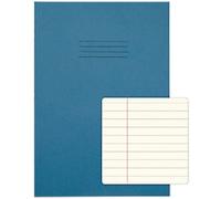 Rhino Exercise Book A4 Ruled Stapled Side Bound Manila Soft Cover Cream 48 Pages Pack of 50