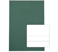 Rhino Exercise Book A4 Ruled Stapled Side Bound Manila Soft Cover White 32 Pages Pack of 100